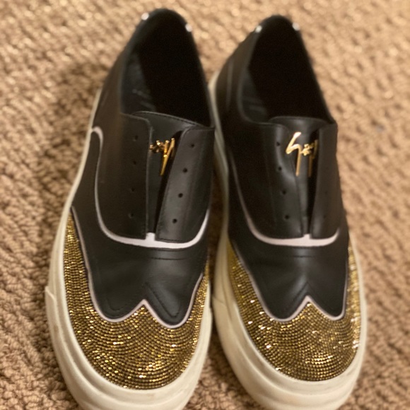 giuseppe zanotti gail glitter